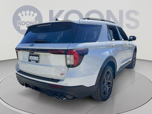 White Metallic 2026 Ford Explorer ST