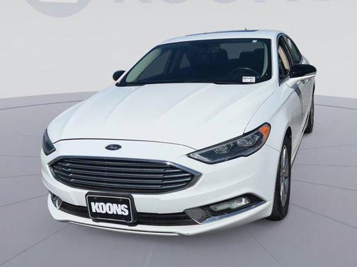 Oxford White 2017 Ford Fusion SE