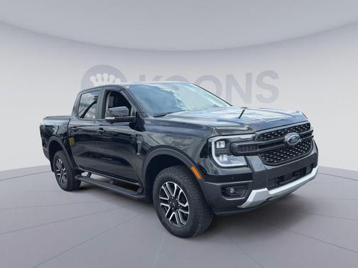 Shadow Black 2025 Ford Ranger LARIAT