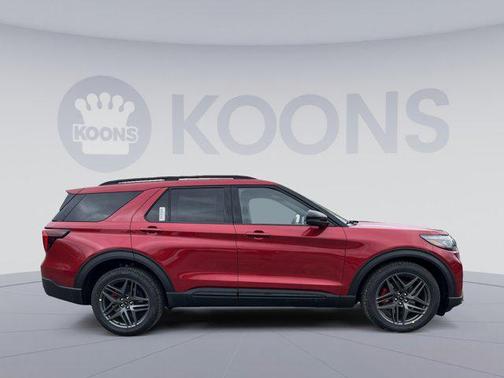 Rapid Red Metallic Tinted Clearcoat 2026 Ford Explorer ST