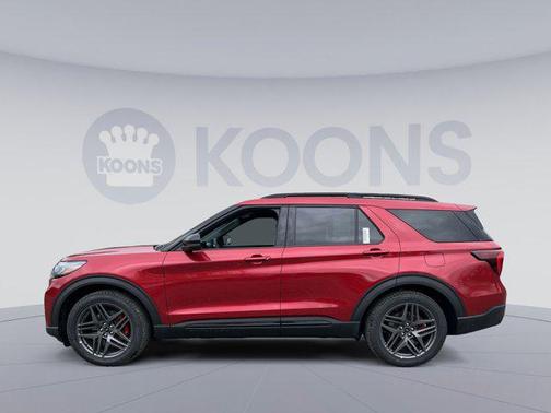 Rapid Red Metallic Tinted Clearcoat 2026 Ford Explorer ST