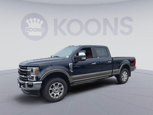 Antimatter Blue Metallic 2022 Ford F-250 King Ranch