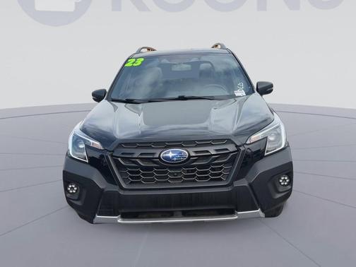 Crystal Black Silica 2023 Subaru Forester Wilderness