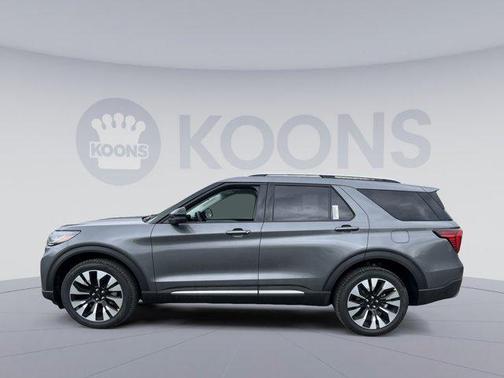 Carbonized Gray Metallic 2026 Ford Explorer Platinum