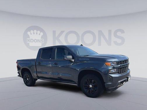 Shadow Gray Metallic 2022 Chevrolet Silverado 1500 Limited Custom