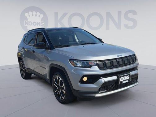 Billet Silver Metallic Clearcoat 2022 Jeep Compass Limited