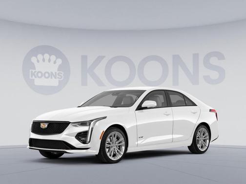 Summit White 2023 Cadillac CT4-V V-Series