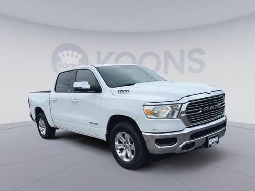 Bright White Clearcoat 2024 RAM 1500 Laramie