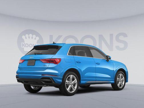Turbo Blue 2020 Audi Q3 45 S line Premium Plus