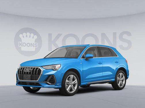 Turbo Blue 2020 Audi Q3 45 S line Premium Plus