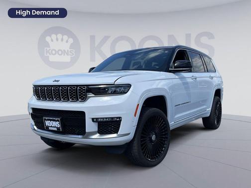 Bright White Clearcoat 2022 Jeep Grand Cherokee L Summit Reserve