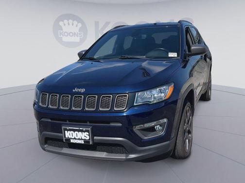 Jazz Blue Pearlcoat 2021 Jeep Compass 80th Special Edition