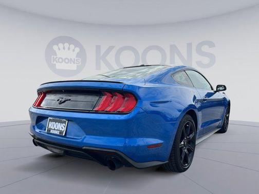 Blue Metallic 2019 Ford Mustang EcoBoost
