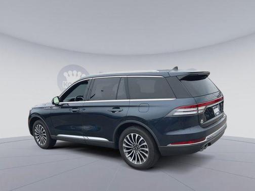 Flight Blue Metallic Clearcoat 2023 Lincoln Aviator Reserve AWD