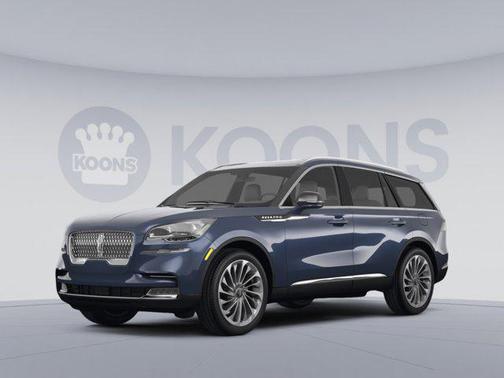 Flight Blue Metallic Clearcoat 2023 Lincoln Aviator Reserve AWD