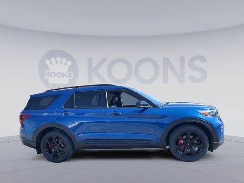Atlas Blue Metallic 2020 Ford Explorer ST
