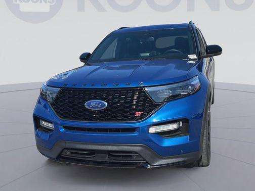 Atlas Blue Metallic 2020 Ford Explorer ST