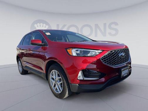Rapid Red Metallic Tinted Clearcoat 2023 Ford Edge SEL
