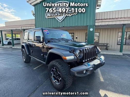Black Clearcoat 2023 Jeep Wrangler 4xe Rubicon