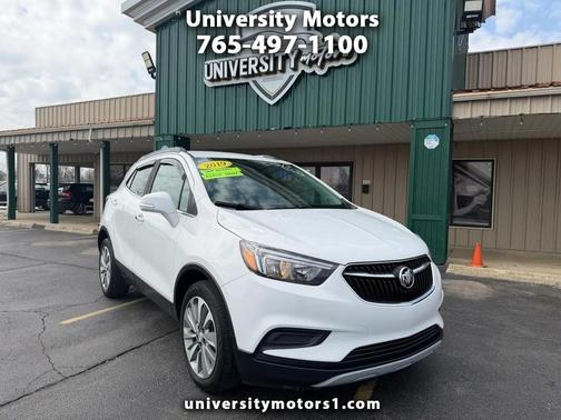 Summit White 2019 Buick Encore Preferred