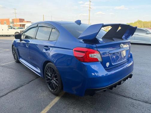 Blue 2016 Subaru WRX STI Base