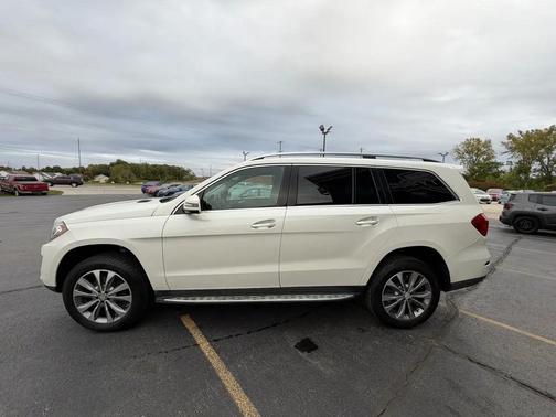 White 2014 Mercedes-Benz GL-Class 4MATIC