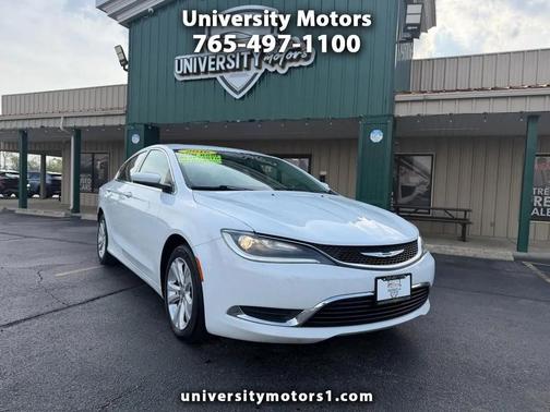 Bright White Clearcoat 2016 Chrysler 200 Limited