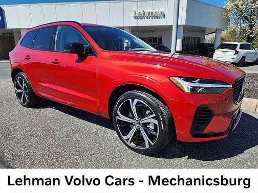 Fusion Red 2024 Volvo XC60 Ultimate Dark Theme