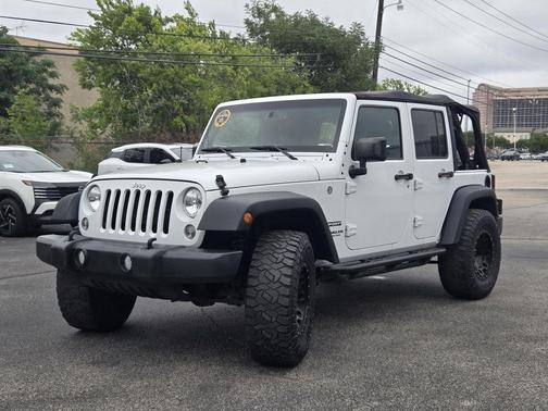 Bright White Clearcoat 2016 Jeep Wrangler Unlimited Sport