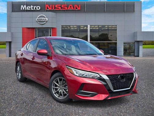 Scarlet Ember 2022 Nissan Sentra SV