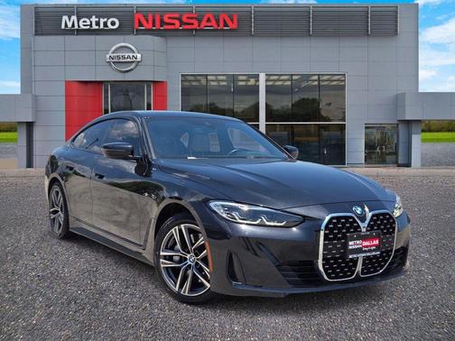 Black Sapphire Metallic 2022 BMW 430 Gran Coupe i