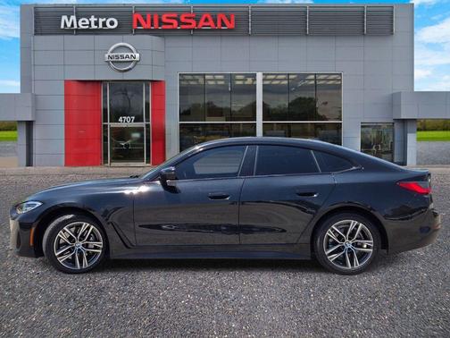Black Sapphire Metallic 2022 BMW 430 Gran Coupe i