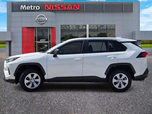 White 2022 Toyota RAV4 LE