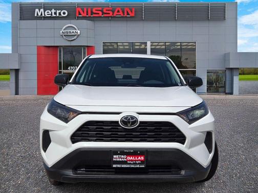 White 2022 Toyota RAV4 LE