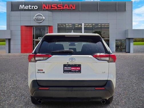 White 2022 Toyota RAV4 LE