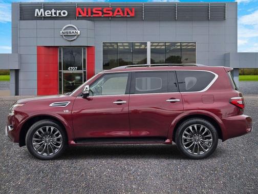 Coulis Red 2022 Nissan Armada Platinum
