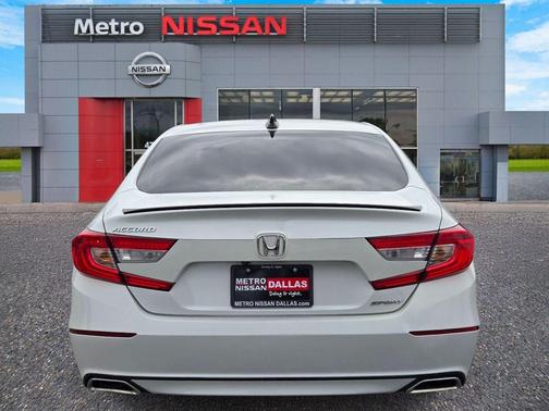 Platinum White 2021 Honda Accord Sport 1.5T
