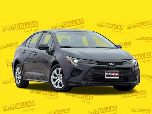 Midnight Black Metallic 2024 Toyota Corolla LE