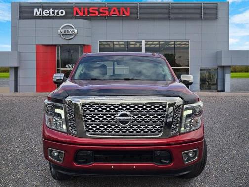 Cayenne Red 2017 Nissan Titan Platinum Reserve