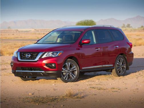 Glacier White 2019 Nissan Pathfinder SL
