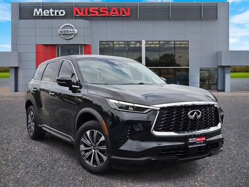 Mineral Black 2023 INFINITI QX60 Pure