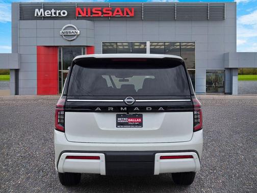 Aspen White 2026 Nissan Armada SV