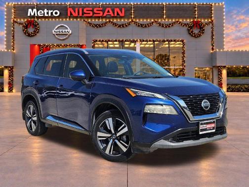 Caspian Blue Metallic 2021 Nissan Rogue SL