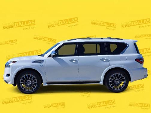 Aspen White 2021 Nissan Armada Platinum
