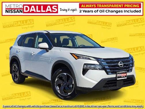 White Pearl 2026 Nissan Rogue SV