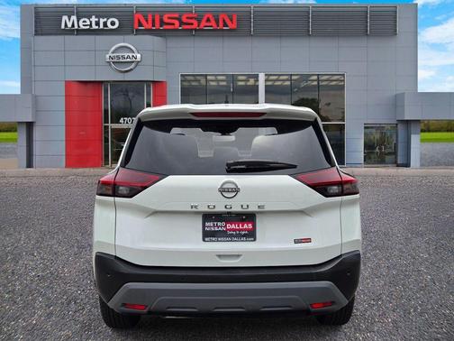 Glacier White 2023 Nissan Rogue S