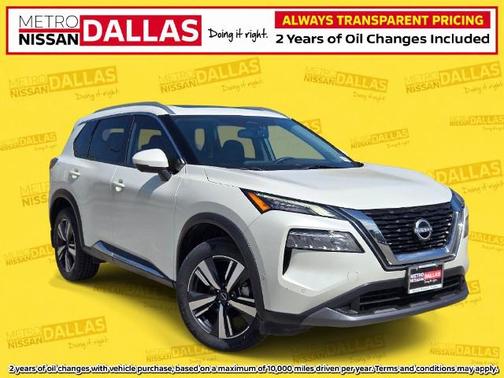 White 2023 Nissan Rogue SL