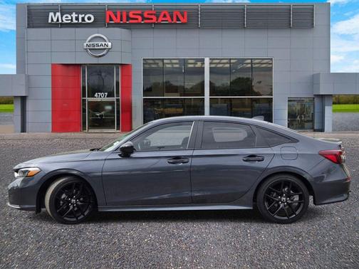 Gray 2025 Honda Civic Sport