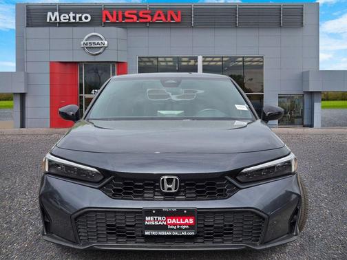 Gray 2025 Honda Civic Sport