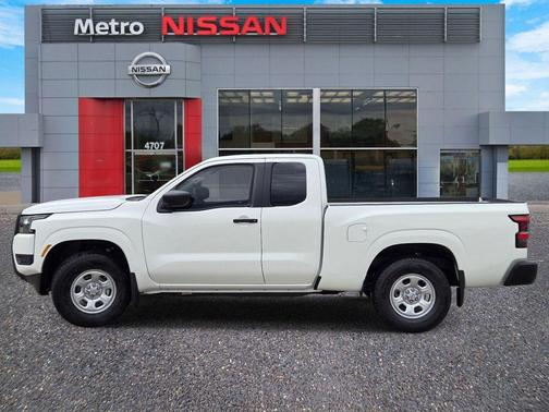 White 2026 Nissan Frontier S